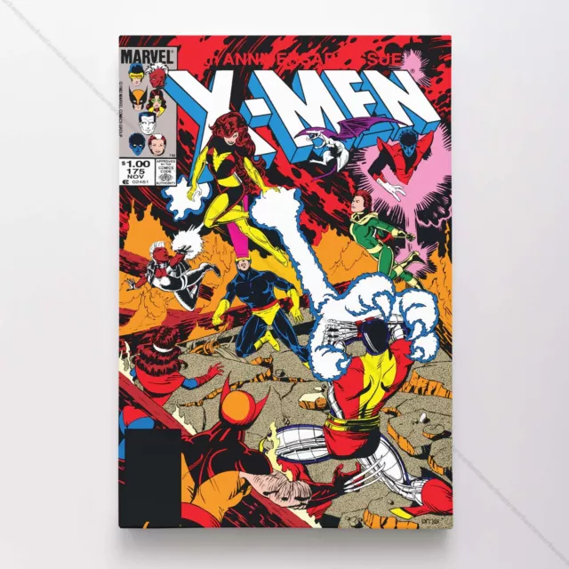 Uncanny X-Men Poster Canvas Vol 1 #175 Xmen Marvel Comic Book Art Print