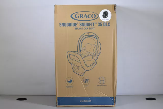 GRACO SnugRide SnugFit 35 DLX Infant Car Seat - Spencer (Model #: 2120493)