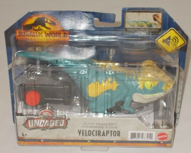 JURASSIC WORLD: DOMINION Uncaged Click Tracker Velociraptor BLUE ...