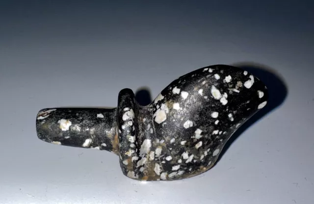 Pre 1900’s Zuni Speckled Stone Bird Effigy / Fetish