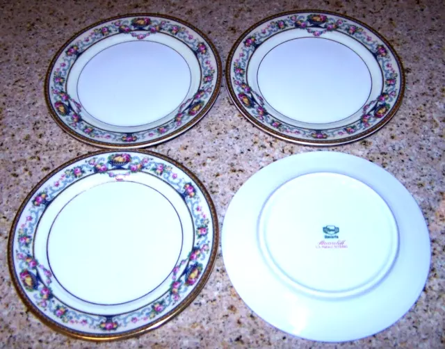4 Rare Pristine Thomas Bavaria Briarcliff Bread & Butter/Dessert Plates #1