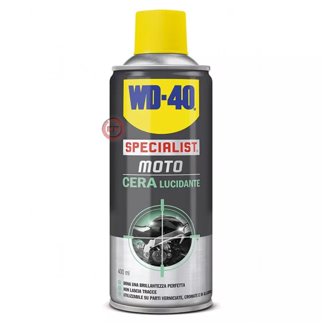 Cera Lucidante Wd-40 Specialist Universale Moto Scooter Carene Lucido Carbonio