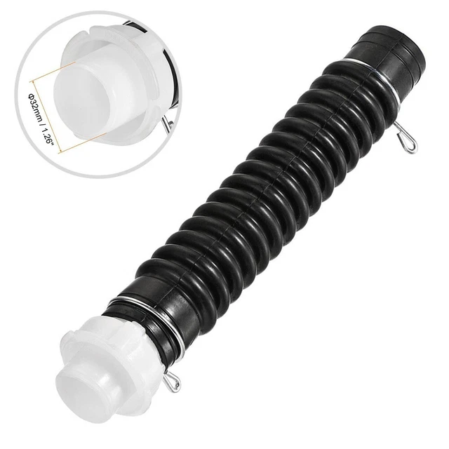 Tuyau De Rechange Pour Douchette D'évier Cuisine - 150 Cm Noir - Compatible Robinets Standard