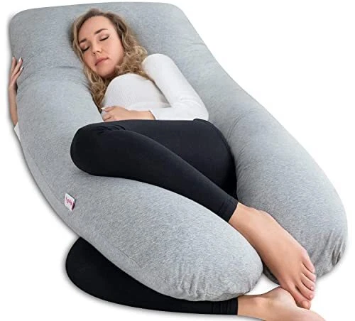 Pregnancy Pillows, U Shaped Pregnancy Body Pillow for Sleeping, 55 inch...