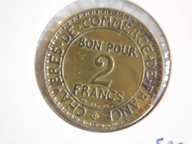 France 2 francs 1927 CHAMBRES DE COMMERCE (797)