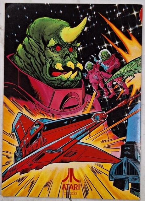 ATARI FORCE VOL 1 #4 (1981) 7"x5" promotional mini  giveaway for Atari 2600 2