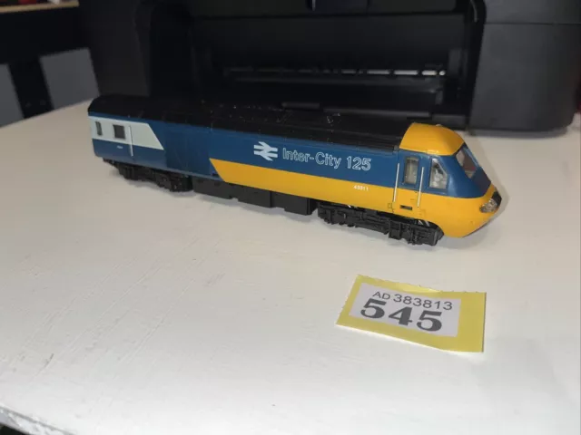 OO Spurweite Hornby BR Klasse 43 Nr. W43011 in BR Intercity blau und grau Dummy