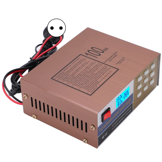 (2)Chargeur De Batterie 12V 24V Chargeur De Batterie 220W Ignifuge Pour