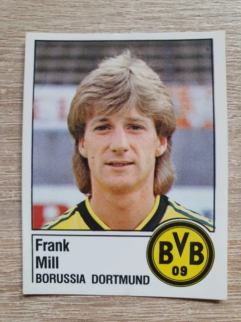 Panini Fussball 87 Frank Mill 65 Borussia Dortmund Bundesliga 1987 Sticker