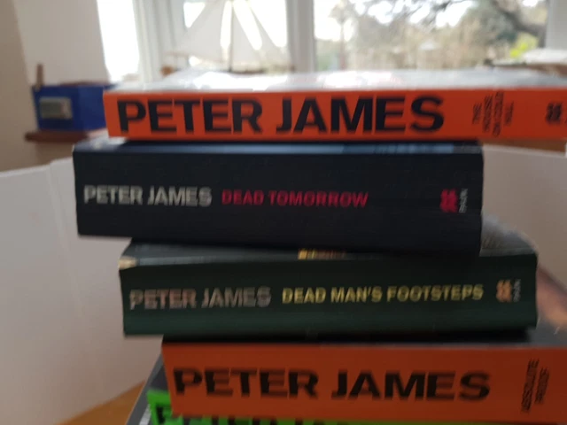 PETER JAMES BOOK Bundle x 9 Roy Grace Hardback And Paperback Free ...