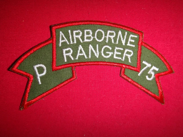 P CO AIRBORNE 75th Infantry RANGER Vietnam War 