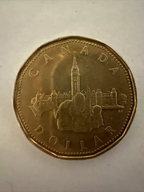 Canada $1 1867-1992 Parliament Loonie