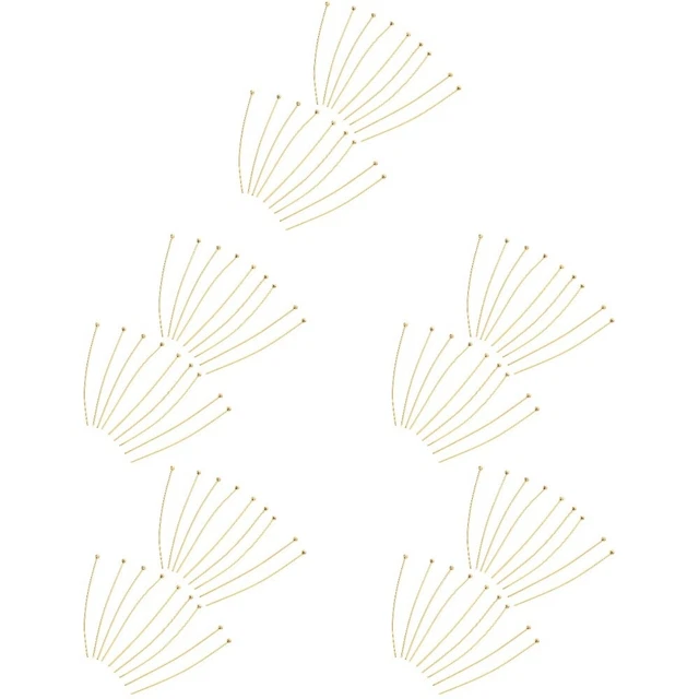 250 PCs Schmuckstifte DIY Halskette Ohrringstifte Metallstifte Schmuck