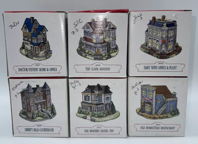 Liberty Falls/The Americana Collection Resin Houses 1993-1998 Your Choice