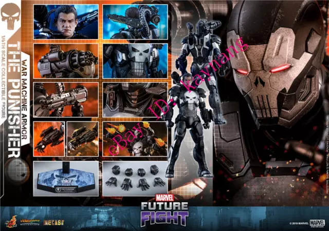 Hot Toys VGM33D28 MARVEL Future Fight 1/6 The Punisher (War Machine Armor)