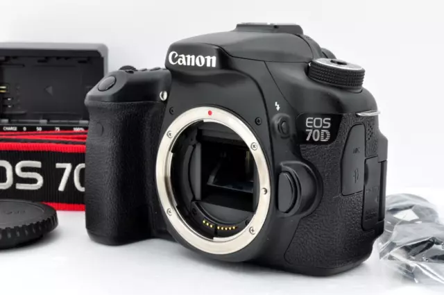 [Near Mint sc:18407 (18%)] Canon EOS 70D 20.2MP DSLR Body APS-C from Japan #2335