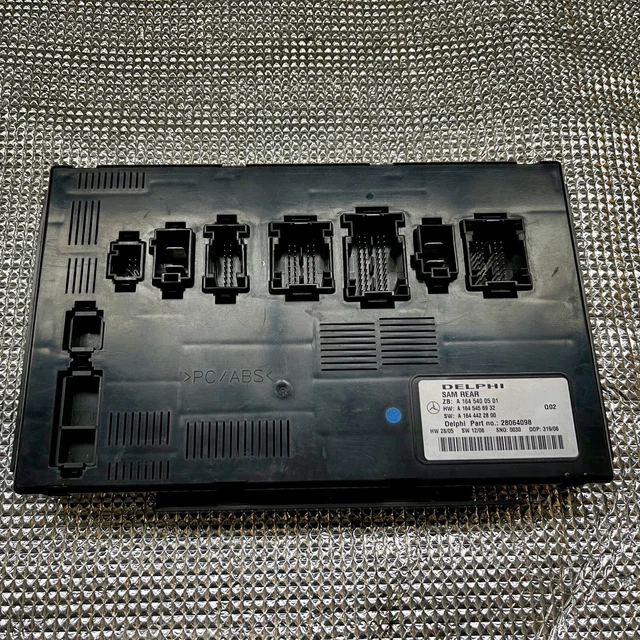 ORIGINAL MERCEDES-BENZ W164 Rear SAM - Plug & Play - A1645400501 ...
