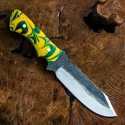 10.5" Wild Blades Custom Handmade Hunting Bowie Knife|Tactical|Fixed Blade|Camp