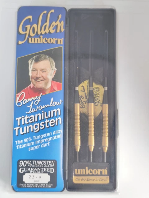 ダーツ unicorn HERO GOLDEN Barry Twomlow 17g RARE** UNICORN BARRY Twomlow Hero Golden Darts 21 Grams
