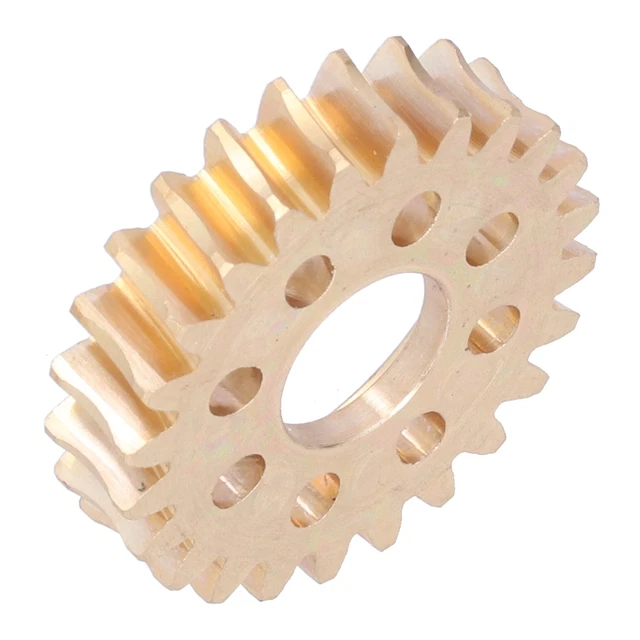 14 mm 24 denti verme ottone 1,5 modulo ottone worm ruota dentata per ingranaggio motore