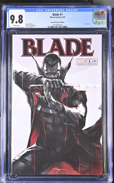 Blade #1  Ivan Tao White Trade Variant CGC 9.8 - w/COA