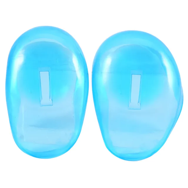 2pcs Blue Ear Cover Shield Protects Earmuffs From Dye UK SMO