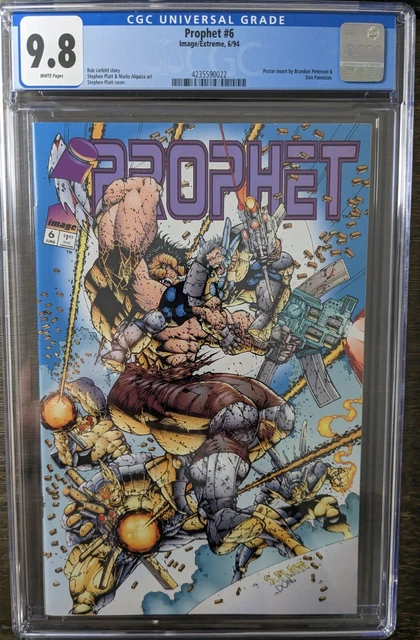 Prophet #6 - Cgc 9.8 - Stephen Platt Art - Rob Liefeld Story - Image/Extreme