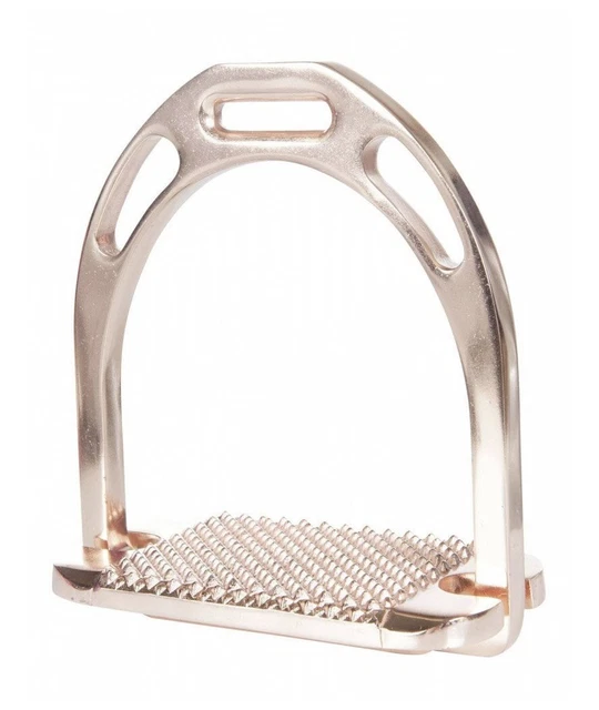Staffe inglesi in alluminio con pedana larga modello Space HKM Sport Equipment