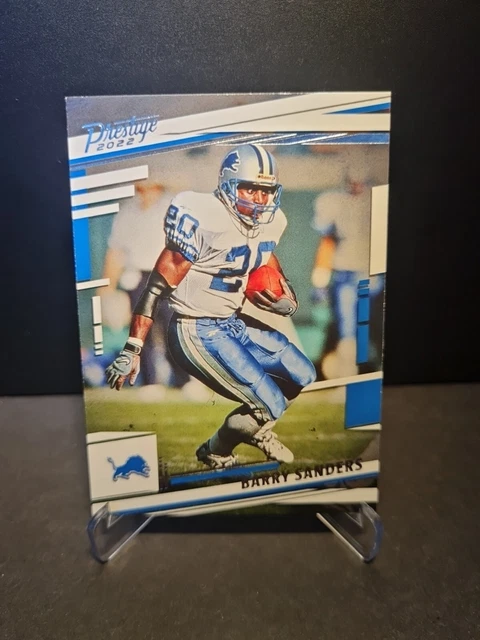 Barry Sanders Detroit Lions Nfl Panini Prestige 2022 Trading Card