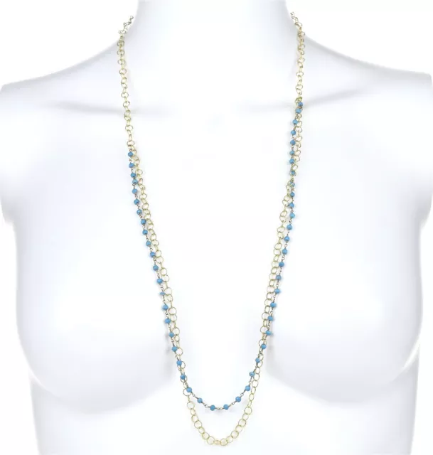 ARGENTO VIVO 131655 Stone Station Necklace