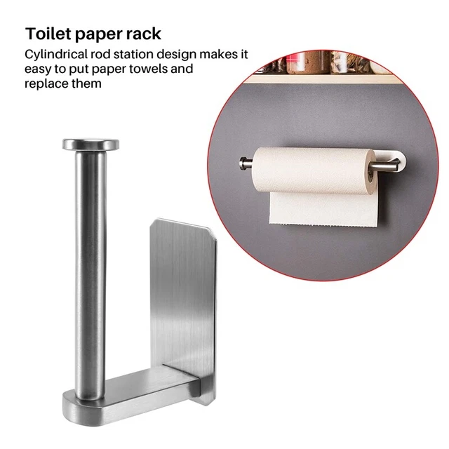 SUPPORTO CARTA IGIENICA supporto carta igienica senza foratura acciaio inox supporto cloroll WC
