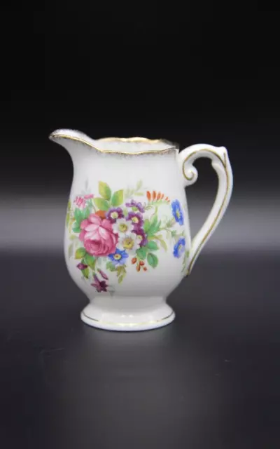 1947+ Vintage Roslyn Bone China "Minuet" Pattern Jug or Creamer Made in England