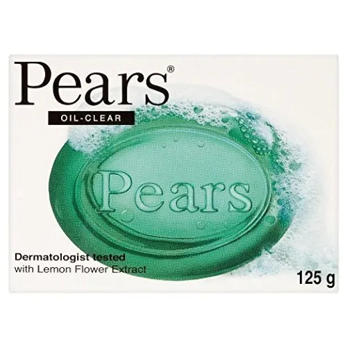 Pears Transparent Lemon Extract Oil Clear Soap 125g