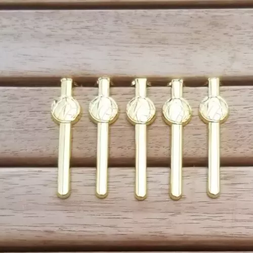 5  Gold Plated Football Pen Clips For Slimline Pens Woodturning Project Kit