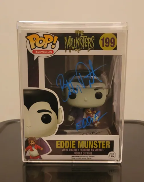 Butch Patrick THE MUNSTERS Autographed Signed & Inscribed "Eddie" Funko POP BAS