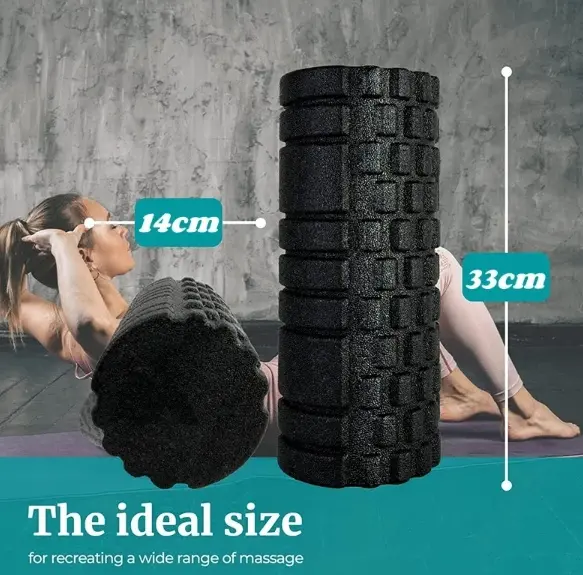 Yoga Massage Roller Fitness Foam Roller EPP High Density Body Massager Gym Home