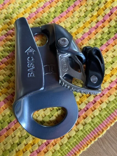 Petzl BASIC Seilklemme, Seil Rücklaufsperre, Flaschenzug, Steighilfe