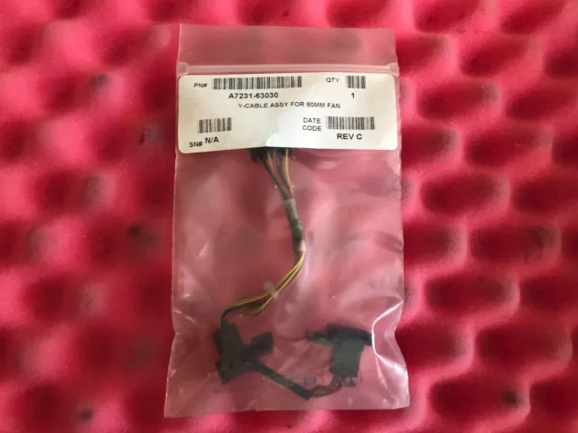 NEW HP A7231-63030 80mm Fan Cable w/ 12-pin to 6-pin Connectors (INC VAT)