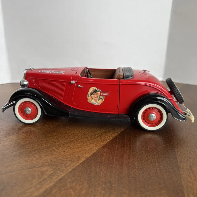 超レア　コカコーラ 1/19 1934 フォード ロードスター フランス製 ミニカー フランス ソリド（solido） フォードロードスター
