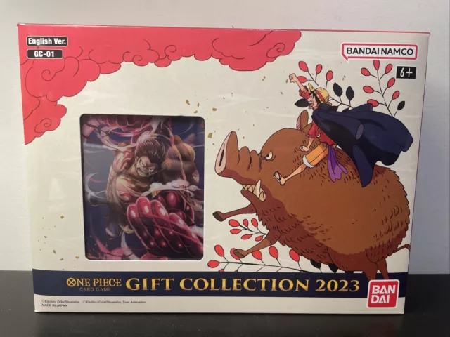 Bandai One Piece Card Game Gift Box 5 Booster Packs