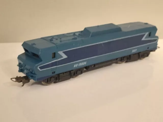 LIMA VICENZA LOCOMOTORE BB 15006 SNCF 70 HO H0 potente inox le mistral tee fs