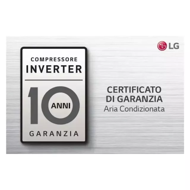 Climatizzatore Condizionatore Mono Split Libero LG 9000 Btu Inverter R32 A++ 3