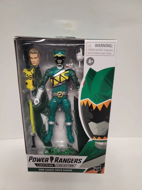 Mighty Morphin Power Rangers Dino Charge Green Ranger | Lightning Collection MIB