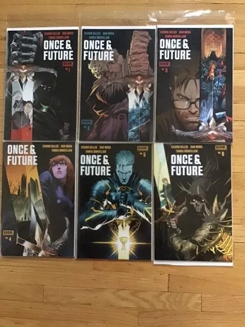 ONCE & FUTURE 1-30 NM COMPLETE COMICS KIERON GILLEN DAN MORA B&Bs FREE SHIPPING!