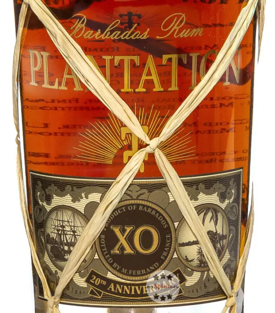 Plantation Rum Barbados XO 20th Anniversary / 40 % Vol. / 0,7 Liter-Flasche 3