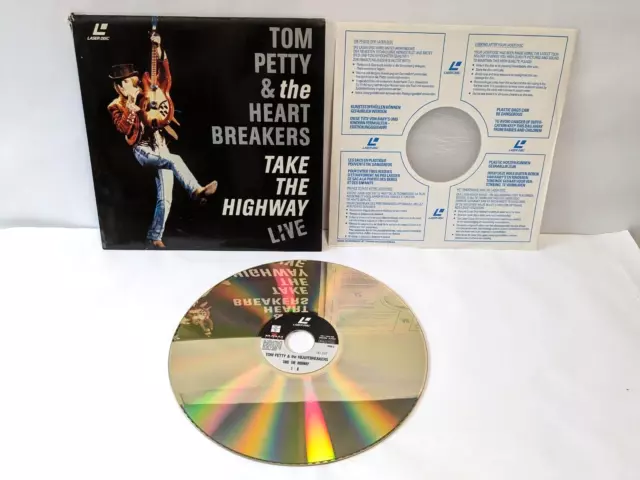 Tom Petty & The Heartbreakers - Take the Highway: Live Laserdisc 1992 NOT DVD