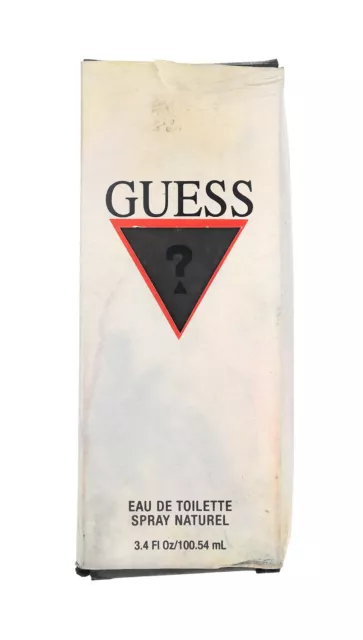 Guess Guess ? Eau De Toilette Spray 3.4Oz/100.54ml In Box Vintage (Damaged Box)