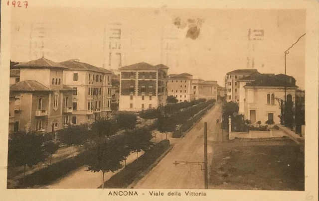 Ancona cartolina viaggiata 1927
