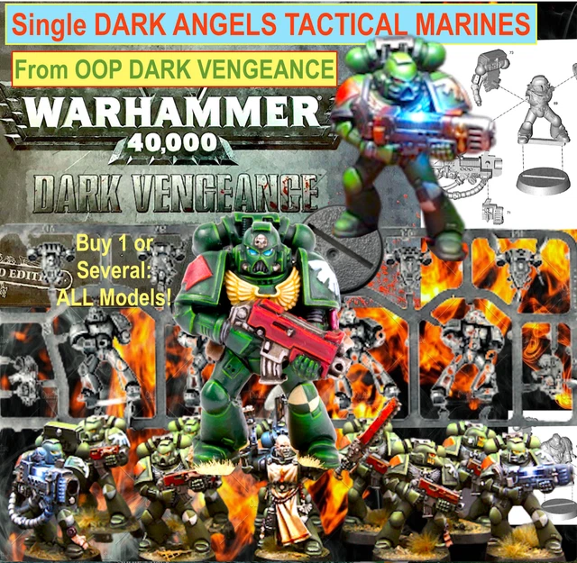 Gros lot Warhammer 40K Dark vengeance Metabrutus Élu Space Marine