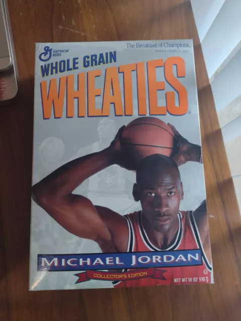 Michael Jordan Wheaties Box 90s Unopened Sealed Collector Edition Bulls